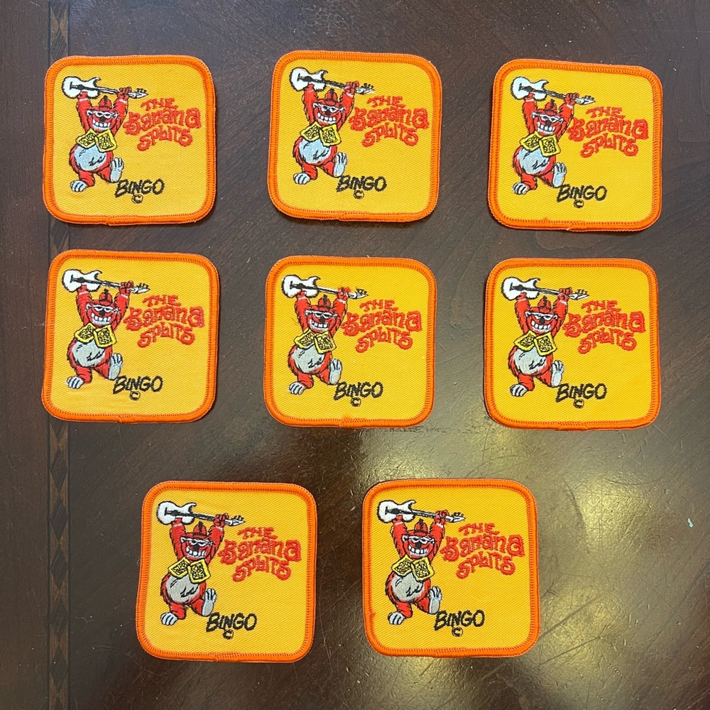 Vintage 1970s Swiss Maid Quality Emblems Hanna-Barbera The Banana Splits Patches